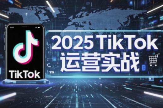 2025TikTok电商运营，掌握TikTok店铺运营核心技巧，实现低成本高转化-百创网